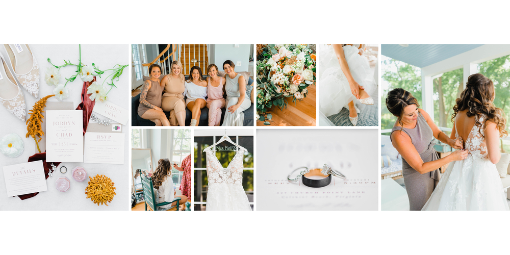 Picturesque South Dakota wedding album design for Cassie Madden